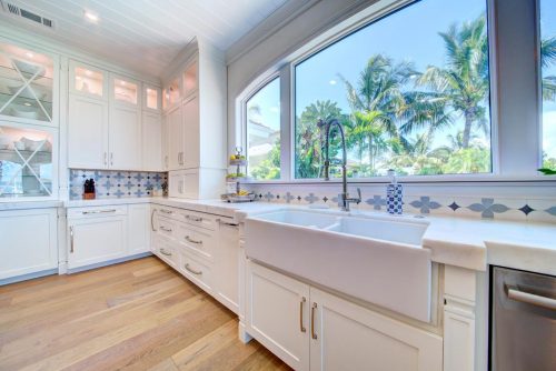 Beautiful ocean inspired kitchen and bathroom design and installation in Melbourne by Hammond Kitchens and Bath