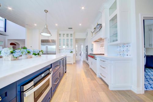 Beautiful ocean inspired kitchen and bathroom design and installation in Melbourne by Hammond Kitchens and Bath